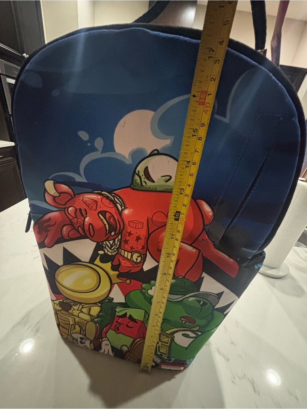 Sprayground Red Limited Edition Interior Backpack - Picture 11 of 12